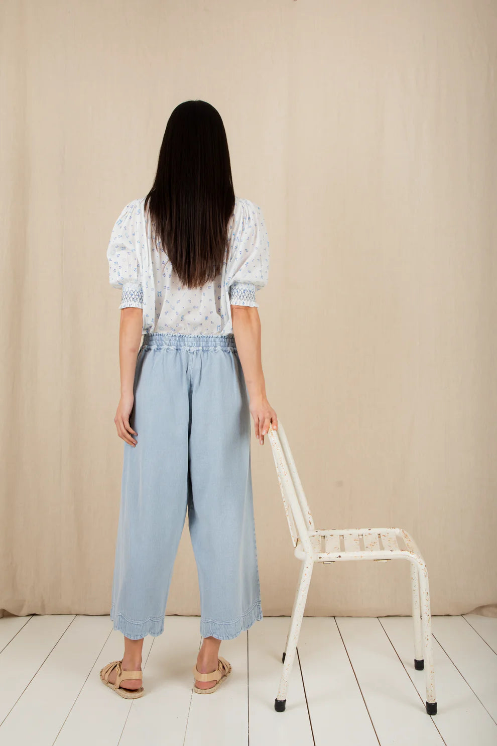 Aide Trouser - Ice Blue