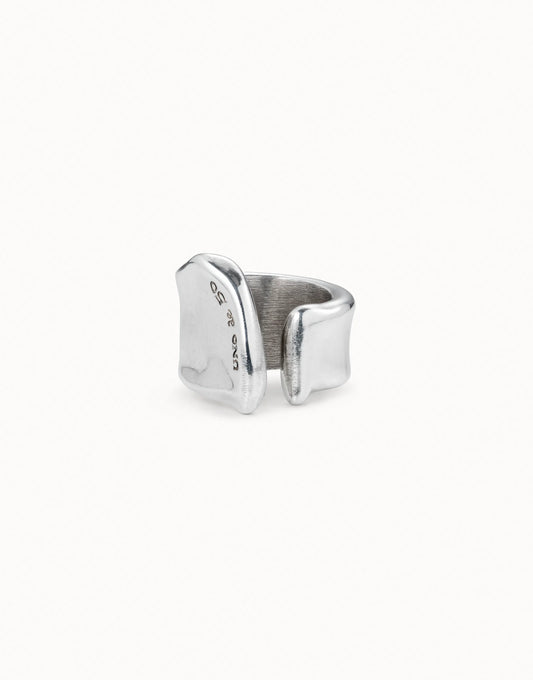 Large Open Ring - Silver (Size 15)