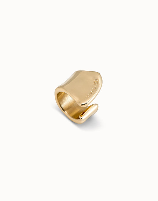 Large Open Ring - Gold (Size 18)