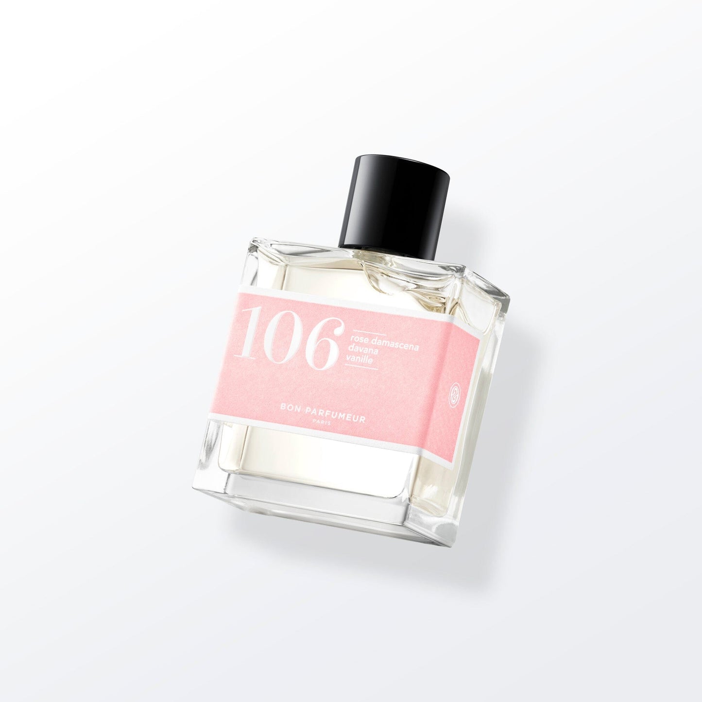 Eau de parfum 106: Damascena rose, davana, vanilla