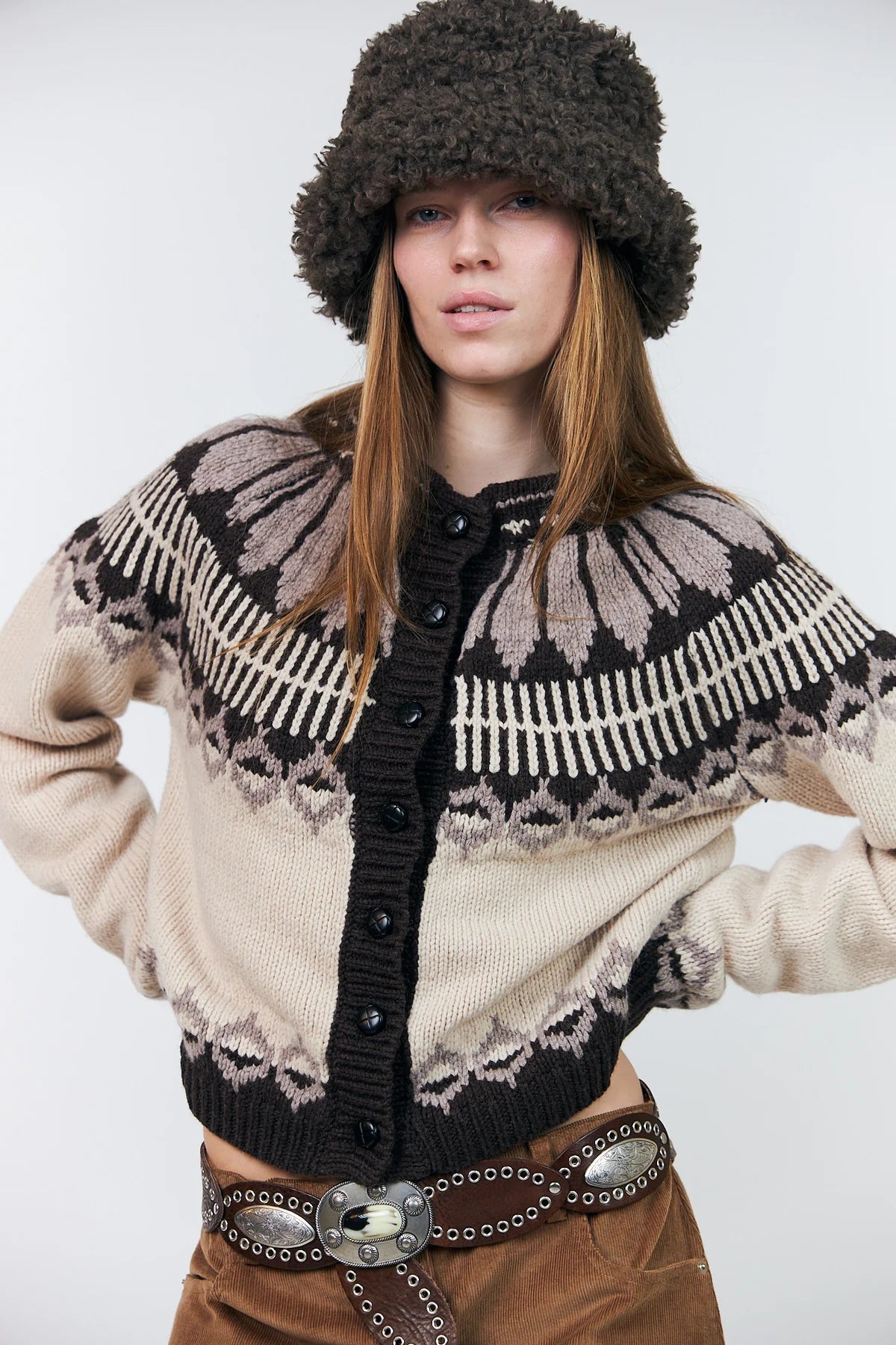 ClareLL Knit Cardigan - Creme