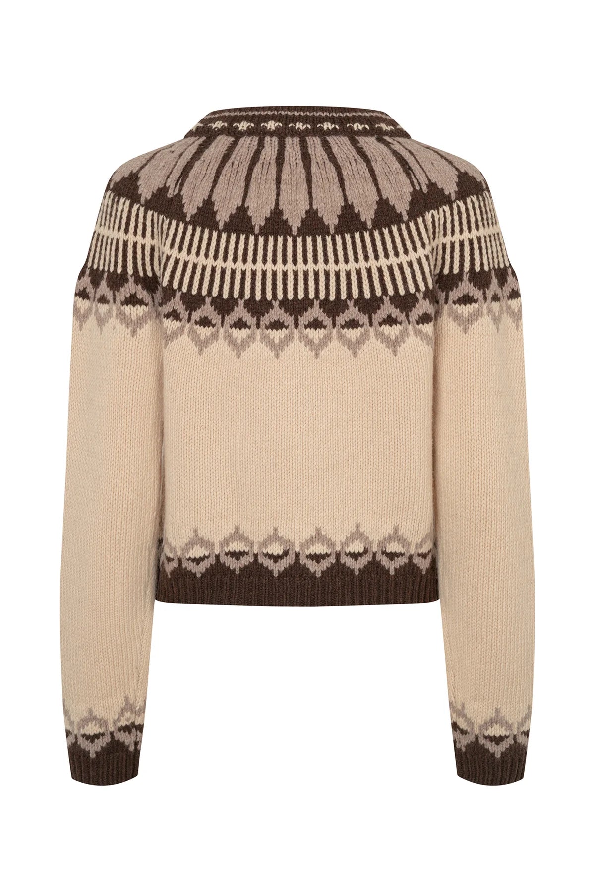 ClareLL Knit Cardigan - Creme