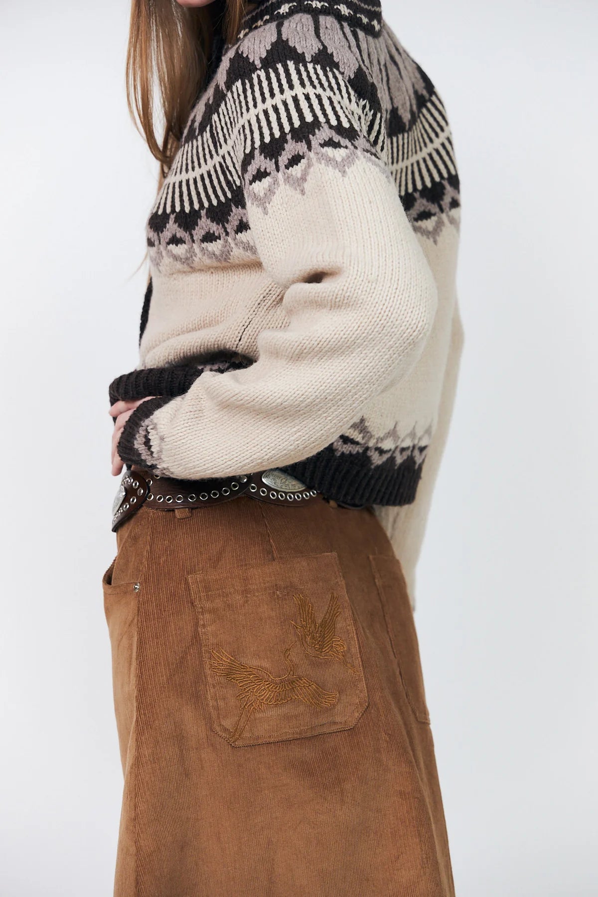 ClareLL Knit Cardigan - Creme