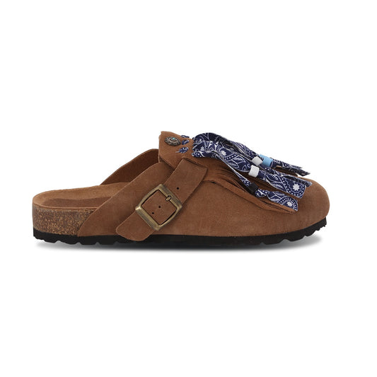 Dandara Sandals Bandana Donna - Suede Visone
