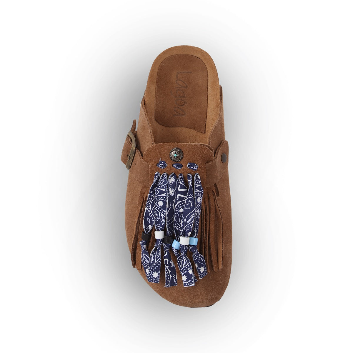 Dandara Sandals Bandana Donna - Suede Visone