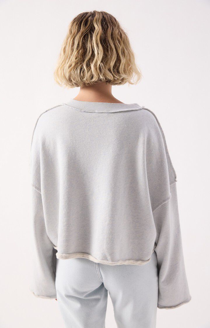 Dantown Sweatshirt - Melange Sky Blue