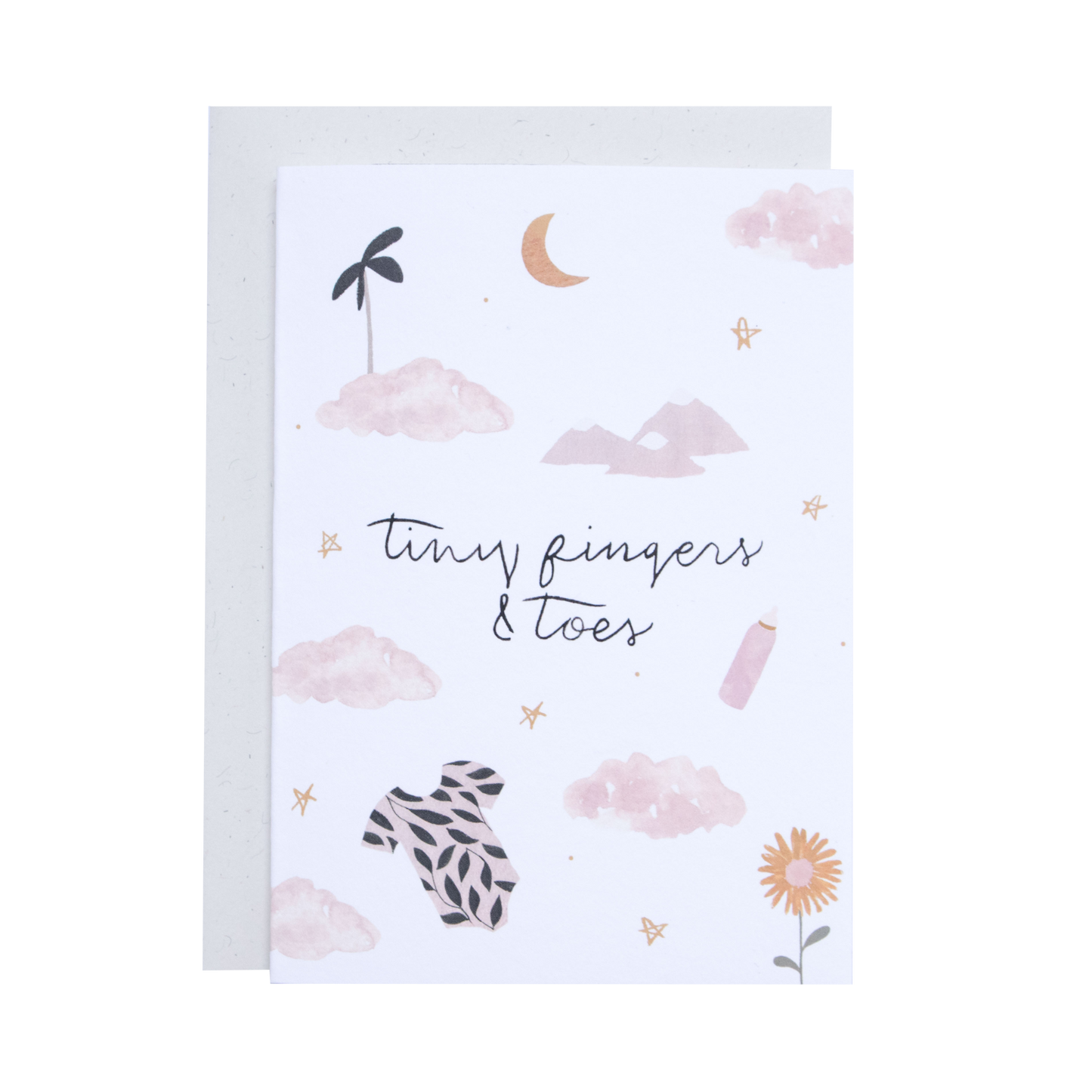 'Tiny Fingers' Greeting Card