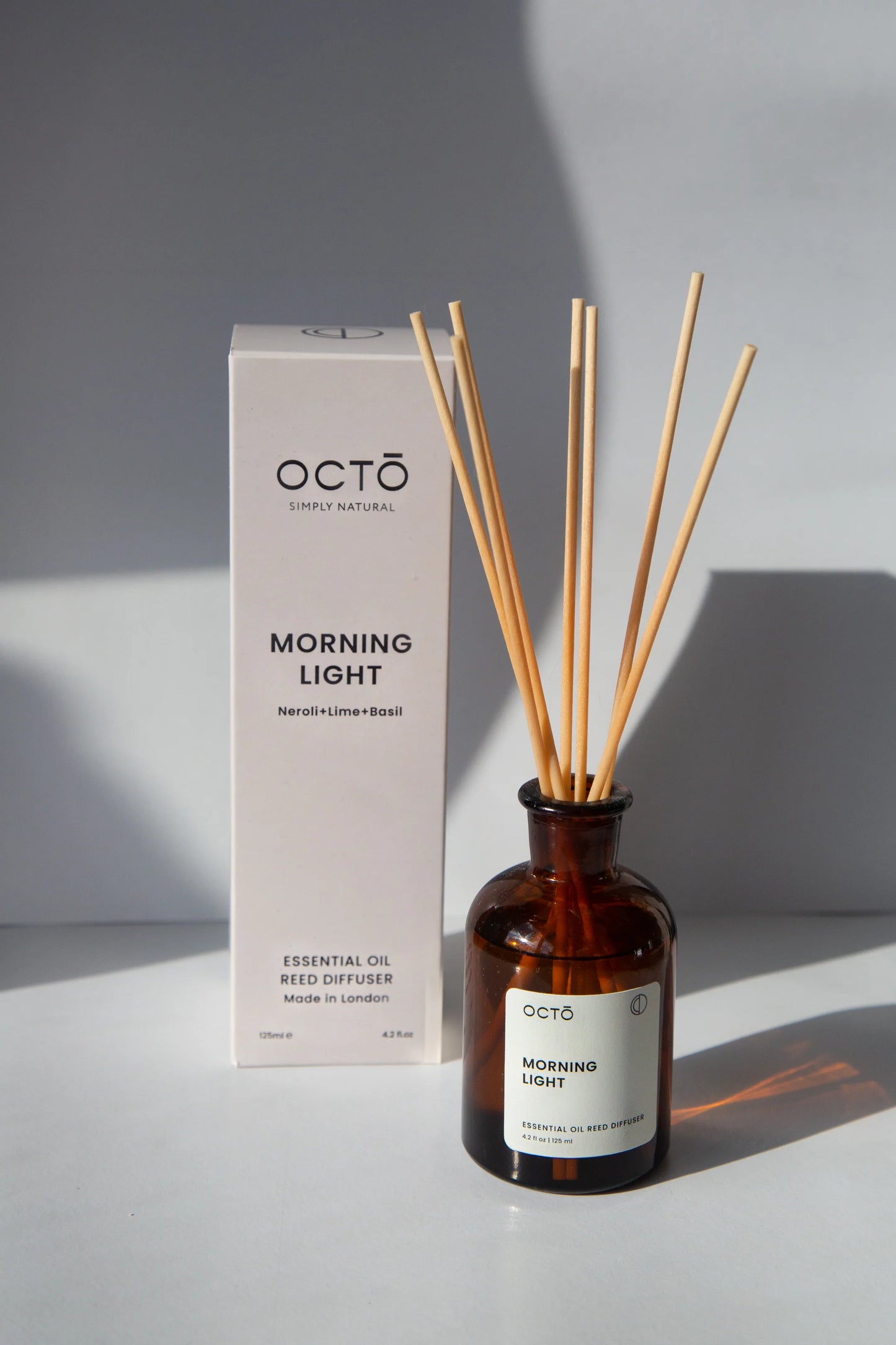 Morning Light Reed Diffuser (Neroli + Lime + Basil)