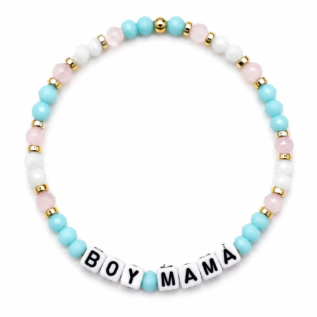 Boy Mama Letter Bracelet