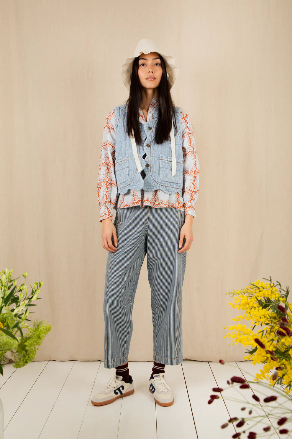 Estelle Gilet - Ice Blue