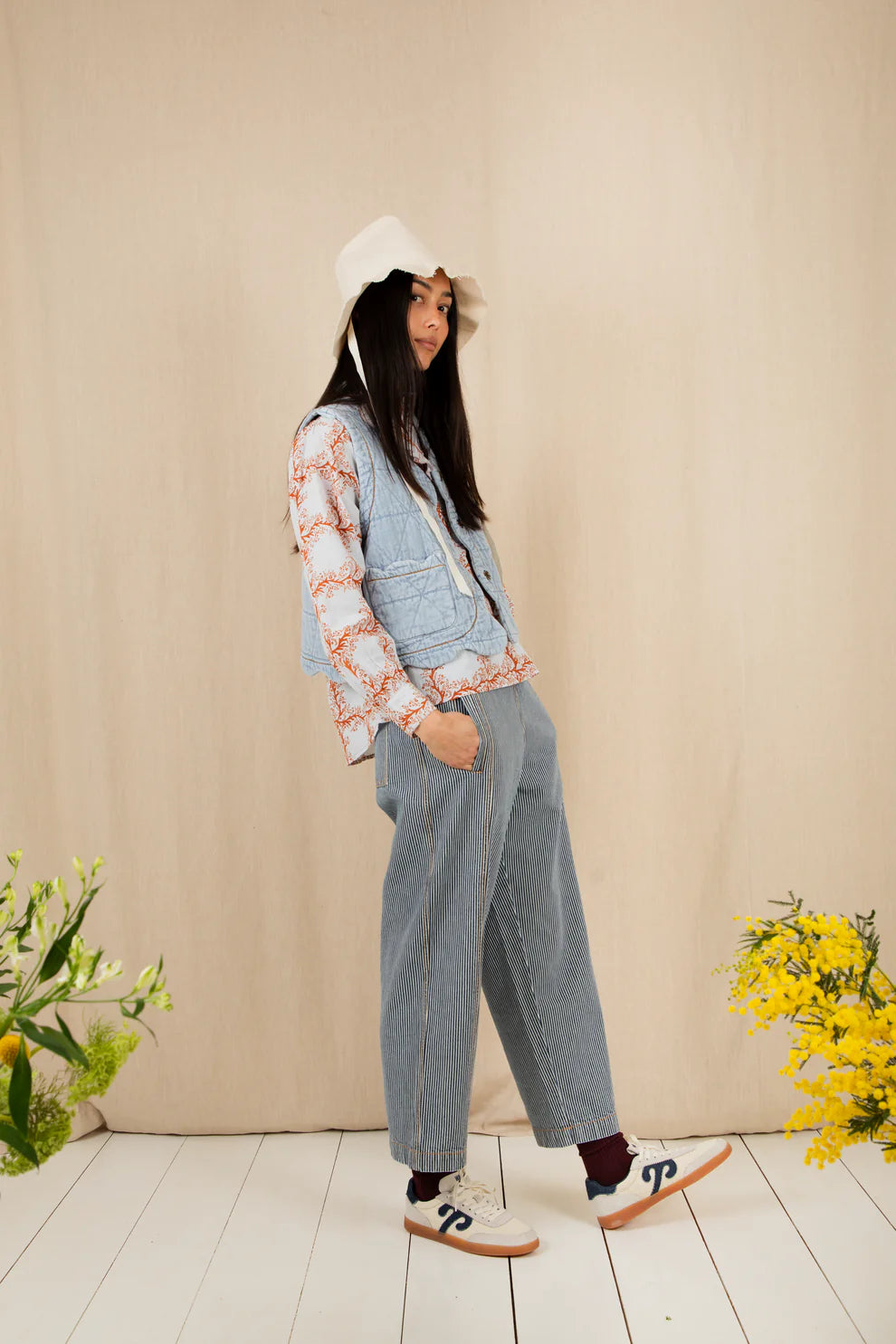 Estelle Gilet - Ice Blue