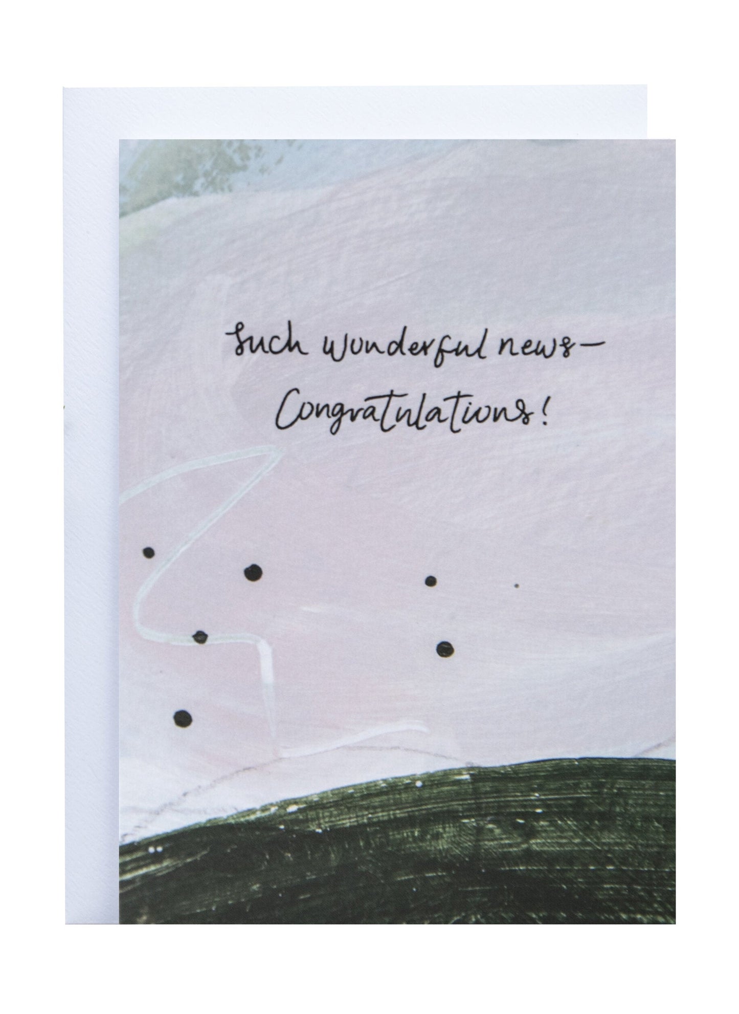 'Such Wonderful News' Congratulations Card