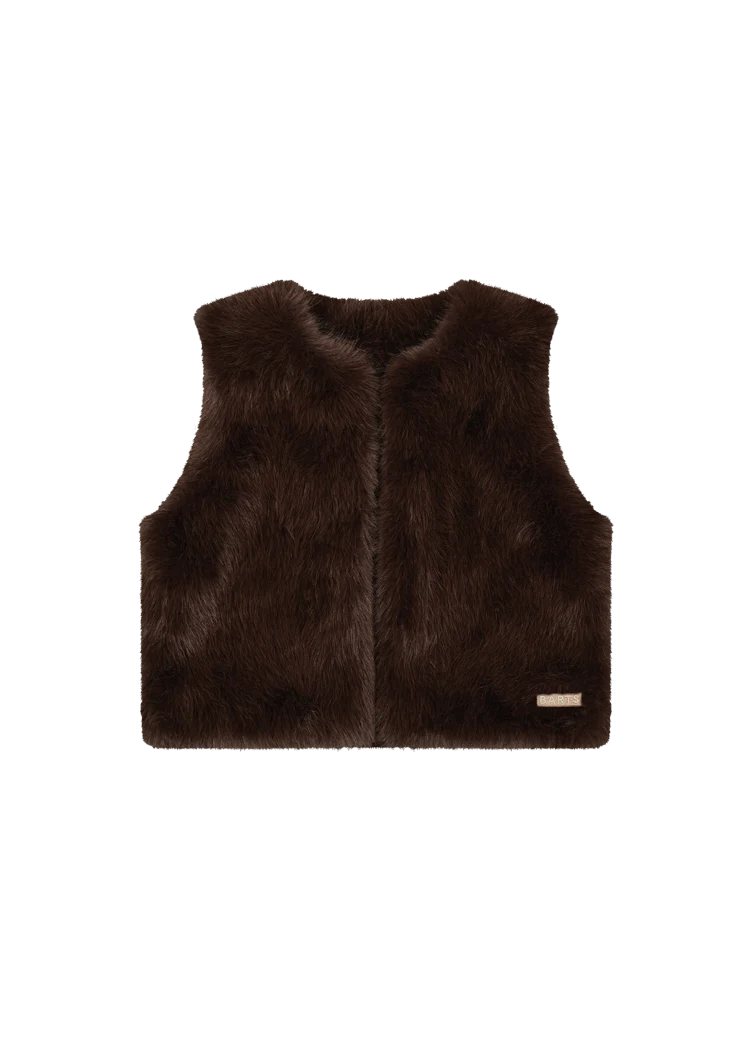Annaliese Gilet - Dark Brown