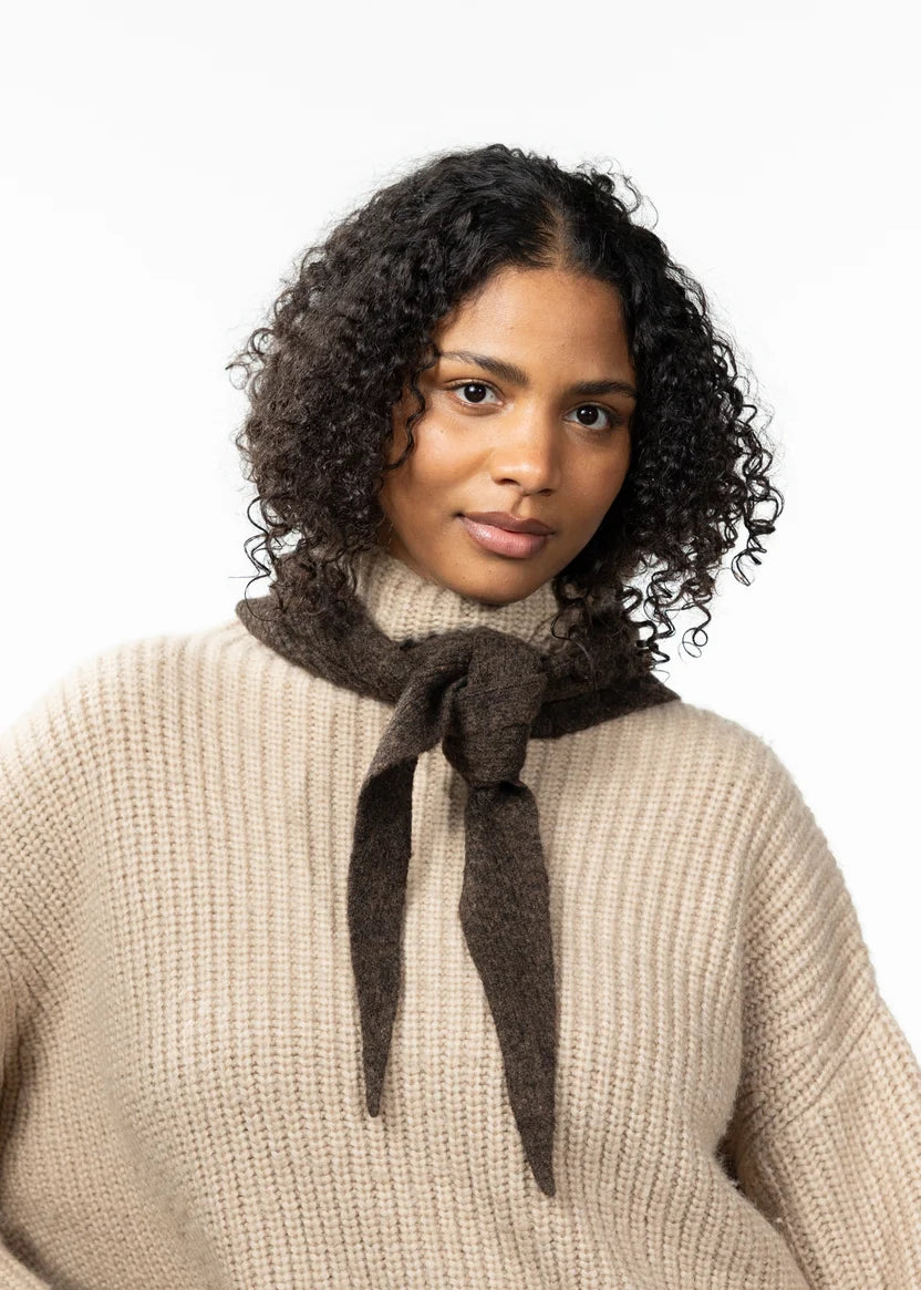 Hannalore Scarf - Dark Brown