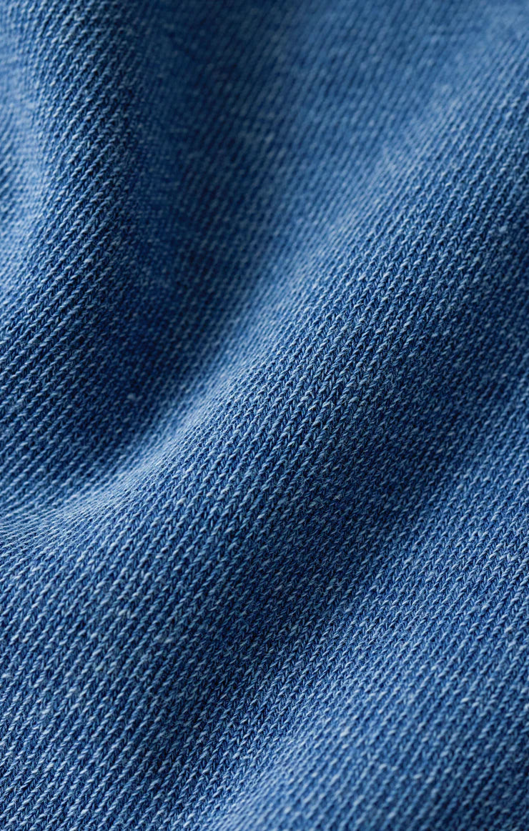 Hunter Knit Denim Pant - Mid Blue