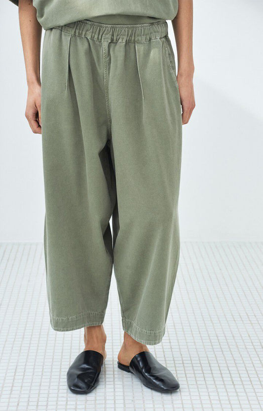 Loose Cropped Trousers Lycaz - Vintage Clay