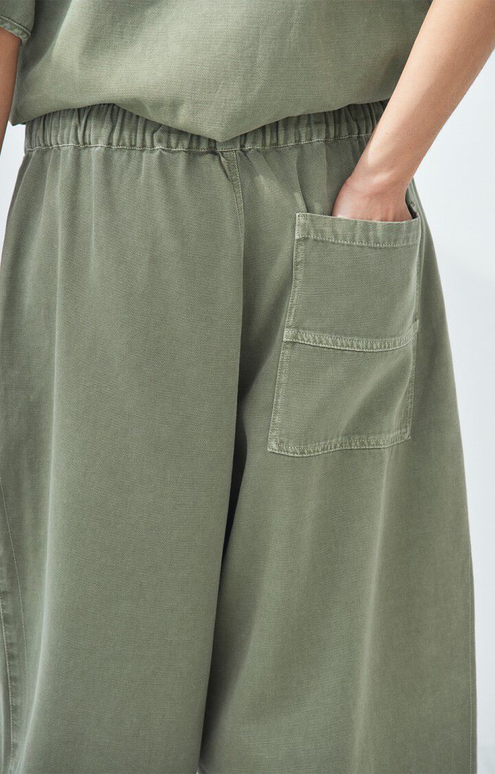 Loose Cropped Trousers Lycaz - Vintage Clay