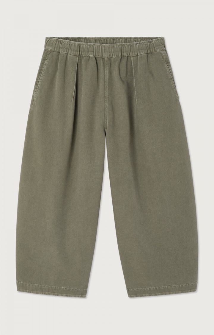 Loose Cropped Trousers Lycaz - Vintage Clay