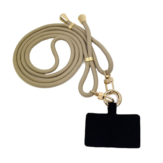 Phone Strap - Beige Gold