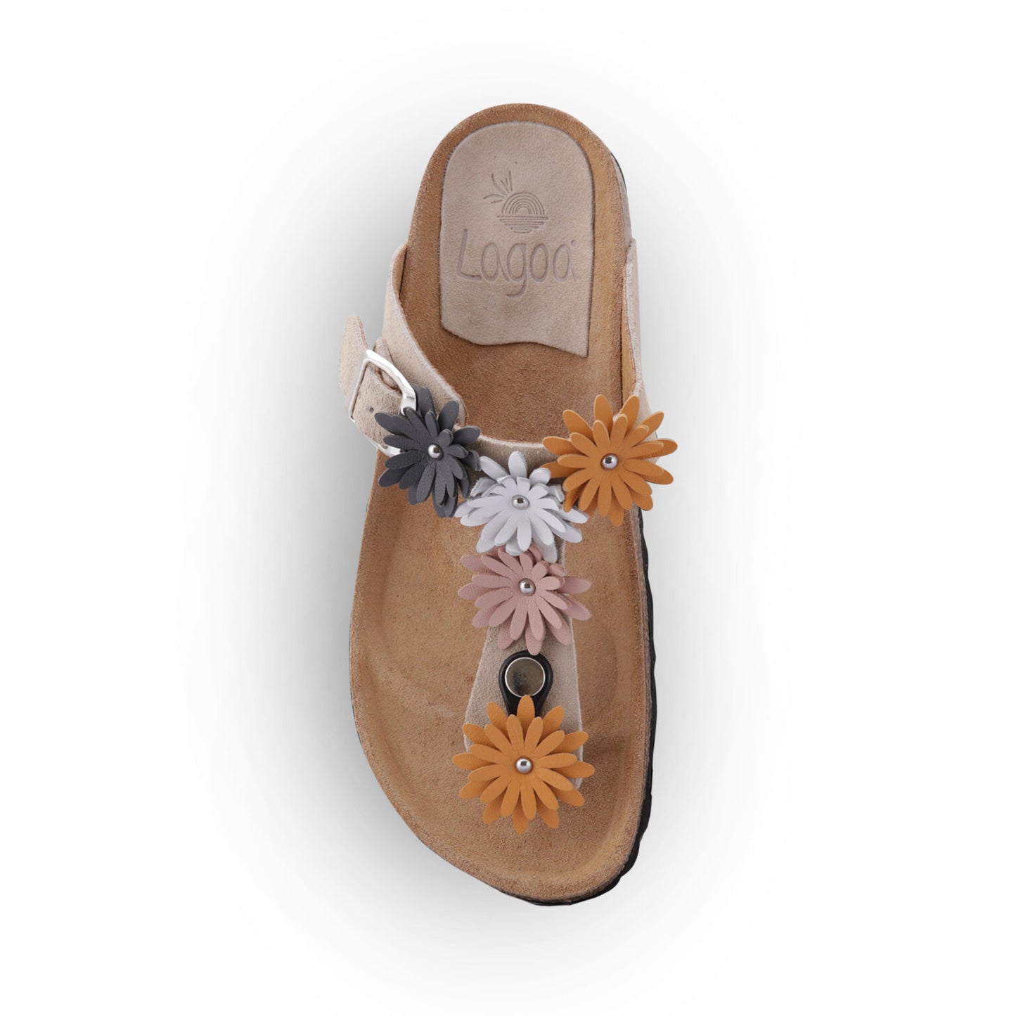 Neves Shoe Flor Donna - Suede Crudo