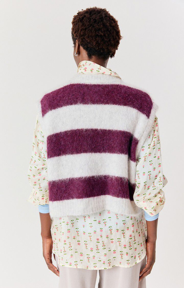 Niby Sweater - Cranberry Stripes