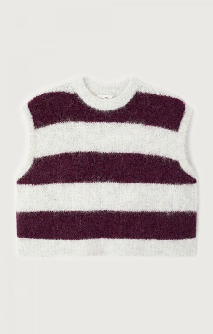 Niby Sweater - Cranberry Stripes