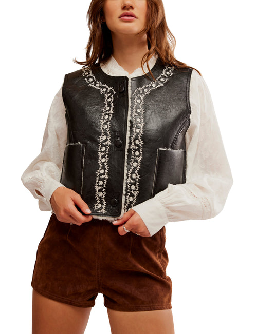 Travellers Leather Vest