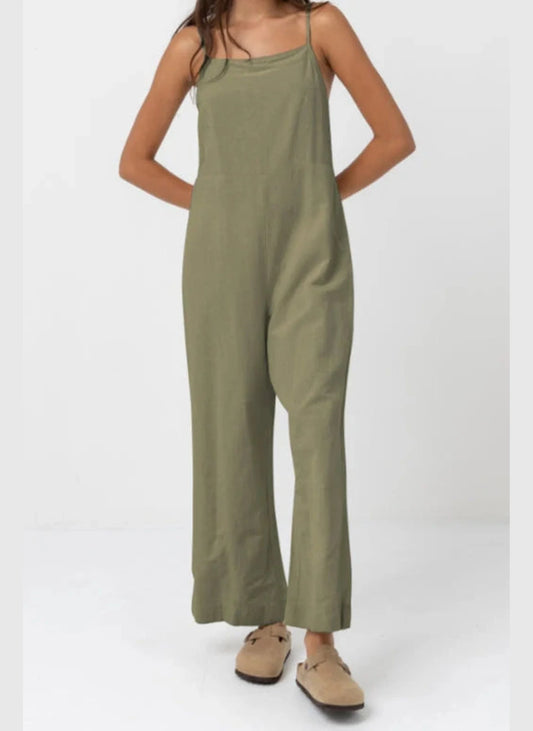 Classic Jumpsuit - Olive