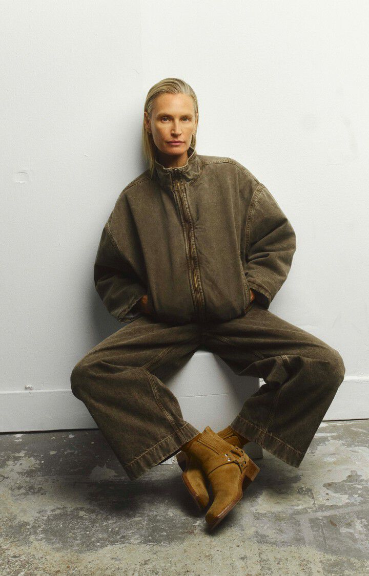 Oshow Bomber Jacket - Stone Brown