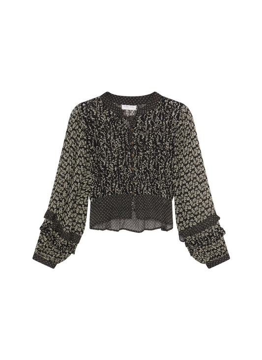 Catalina Blouse - Black Sheep
