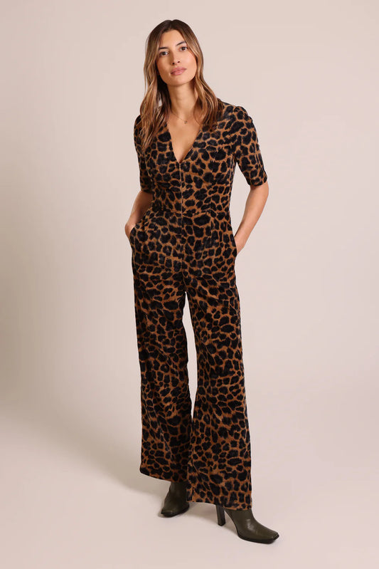 Proceed With Caution Clan Jumpsuit - Black