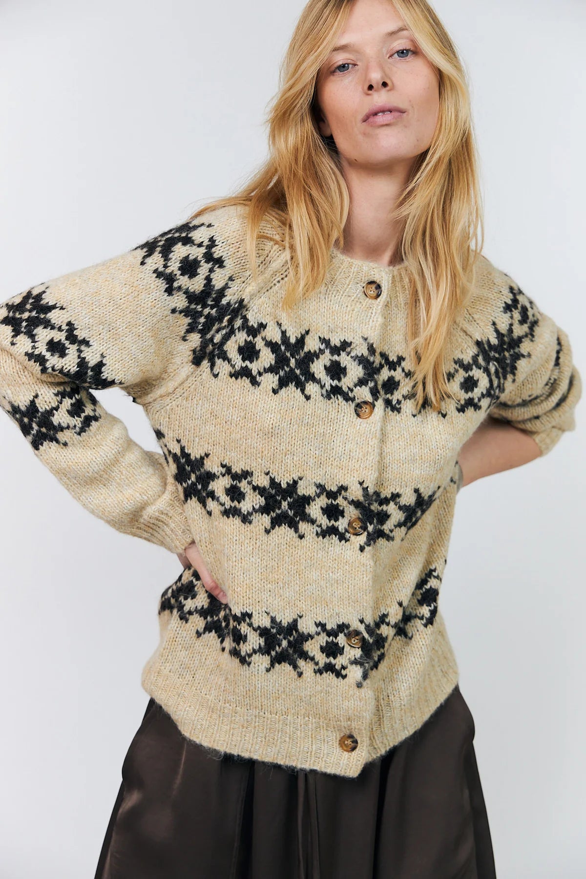 PadovaLL Cardigan Knit - Cream
