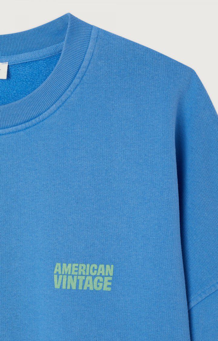 Plizzy Sweatshirt - Vintage Nautical Blur