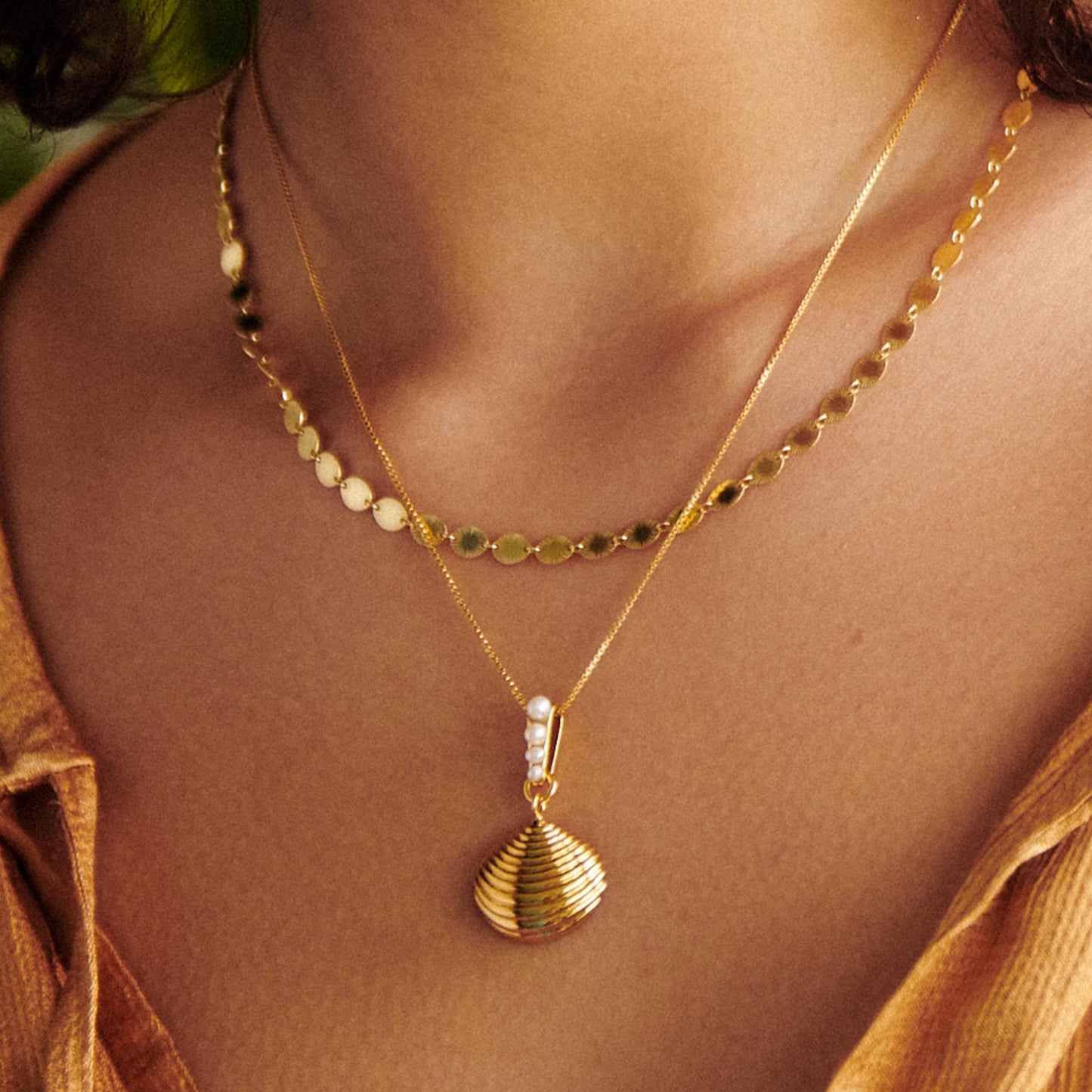 Treasured Shell Necklace