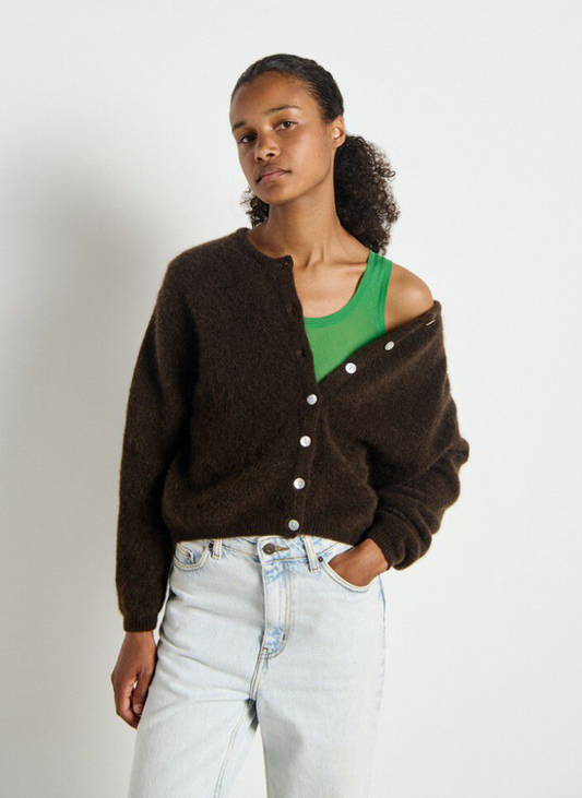 Vitow Cardigan - Coffee