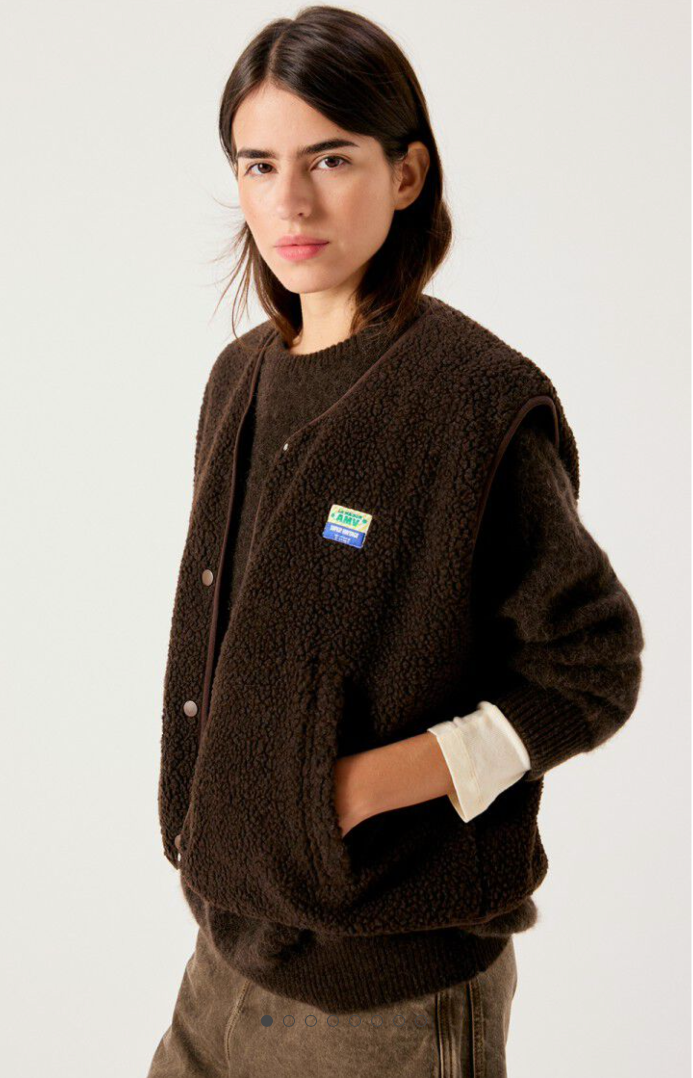 Hoktown Gilet - Chestnut Tree Melange