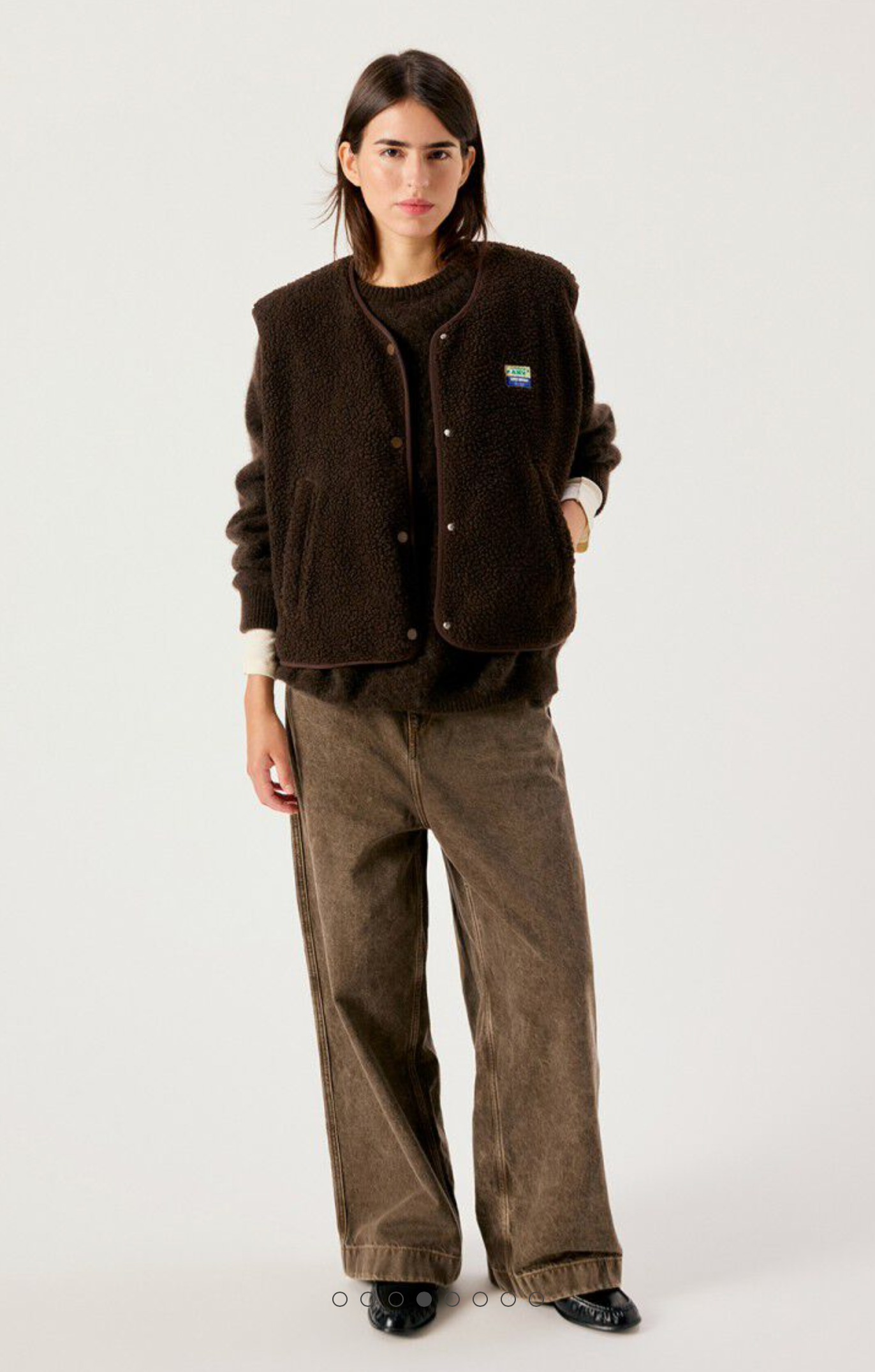 Hoktown Gilet - Chestnut Tree Melange
