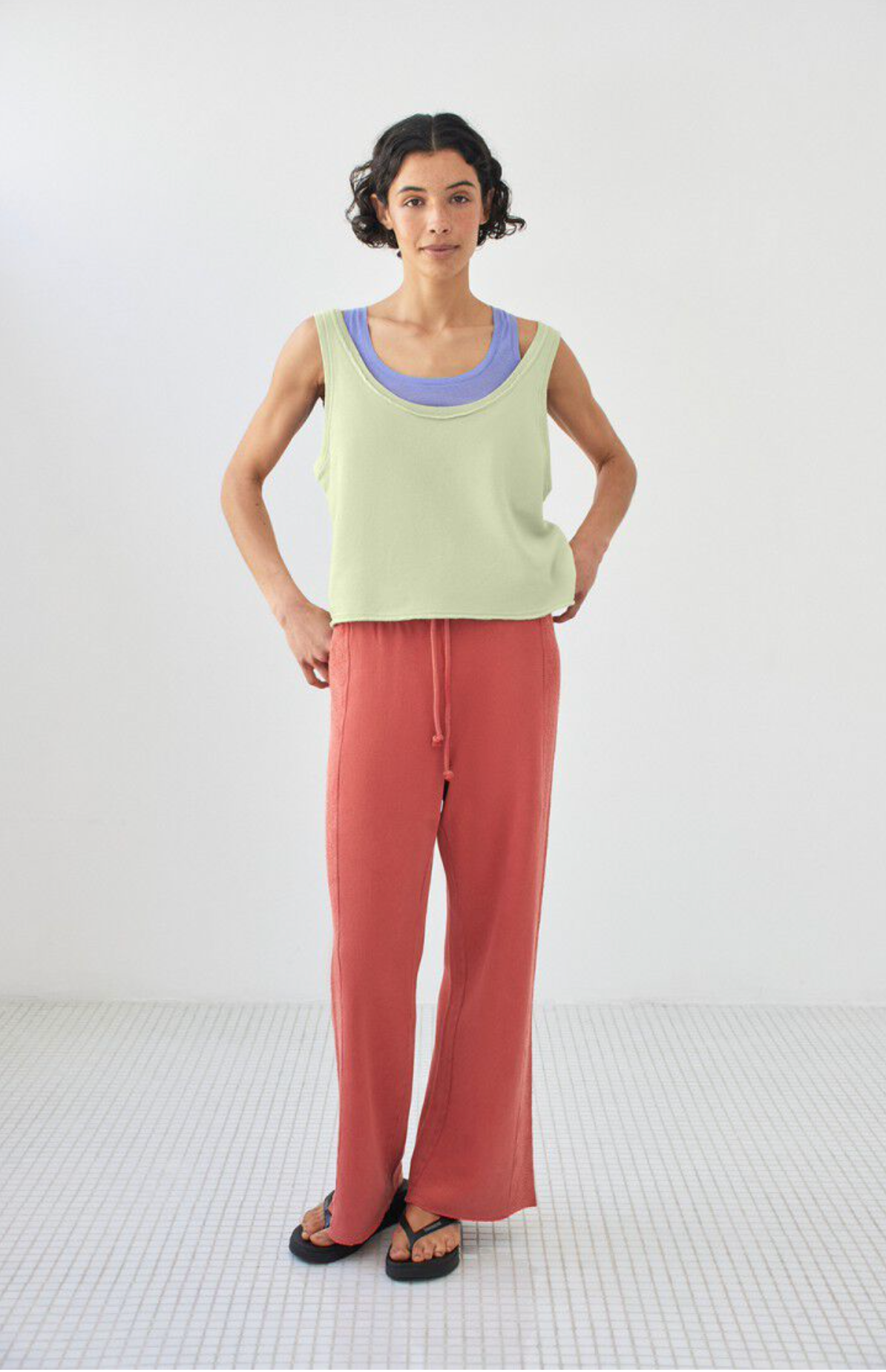 Tank Top Vibtown - Vintage Linden