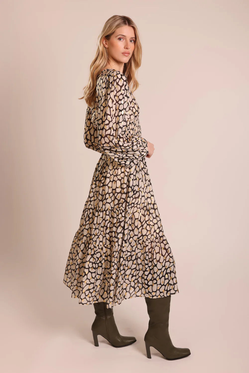 Whispers Dress - White