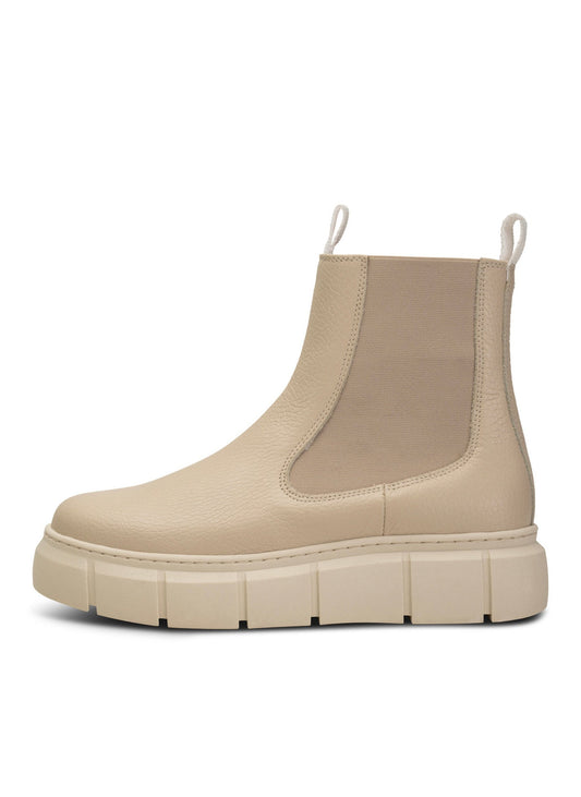 Tove Chelsea Boot Leather - Off White