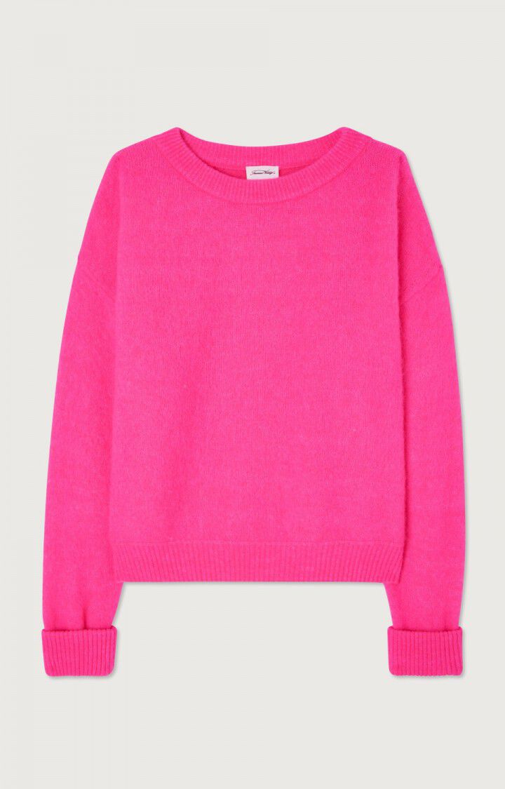 American Vintage Vitow Jumper - Neon Pink