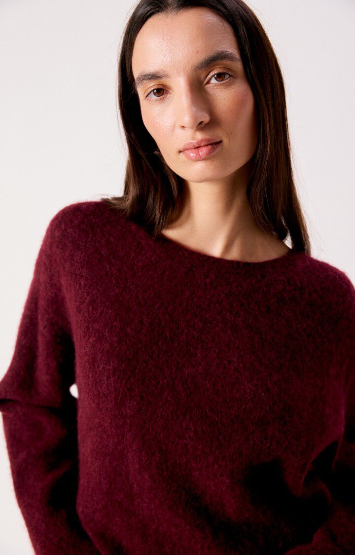 Vitow Sweater - Dark Red Melange