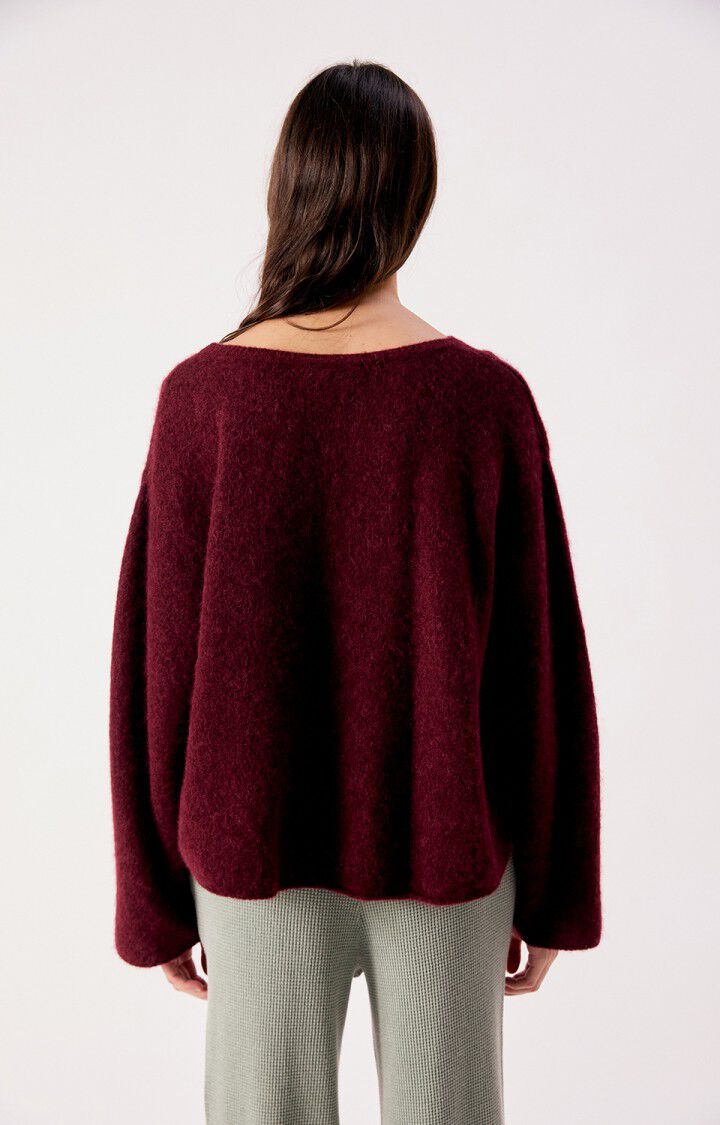 Vitow Sweater - Dark Red Melange