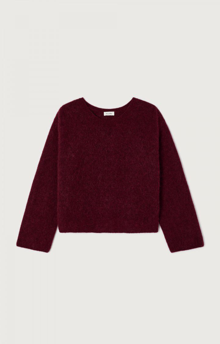 Vitow Sweater - Dark Red Melange