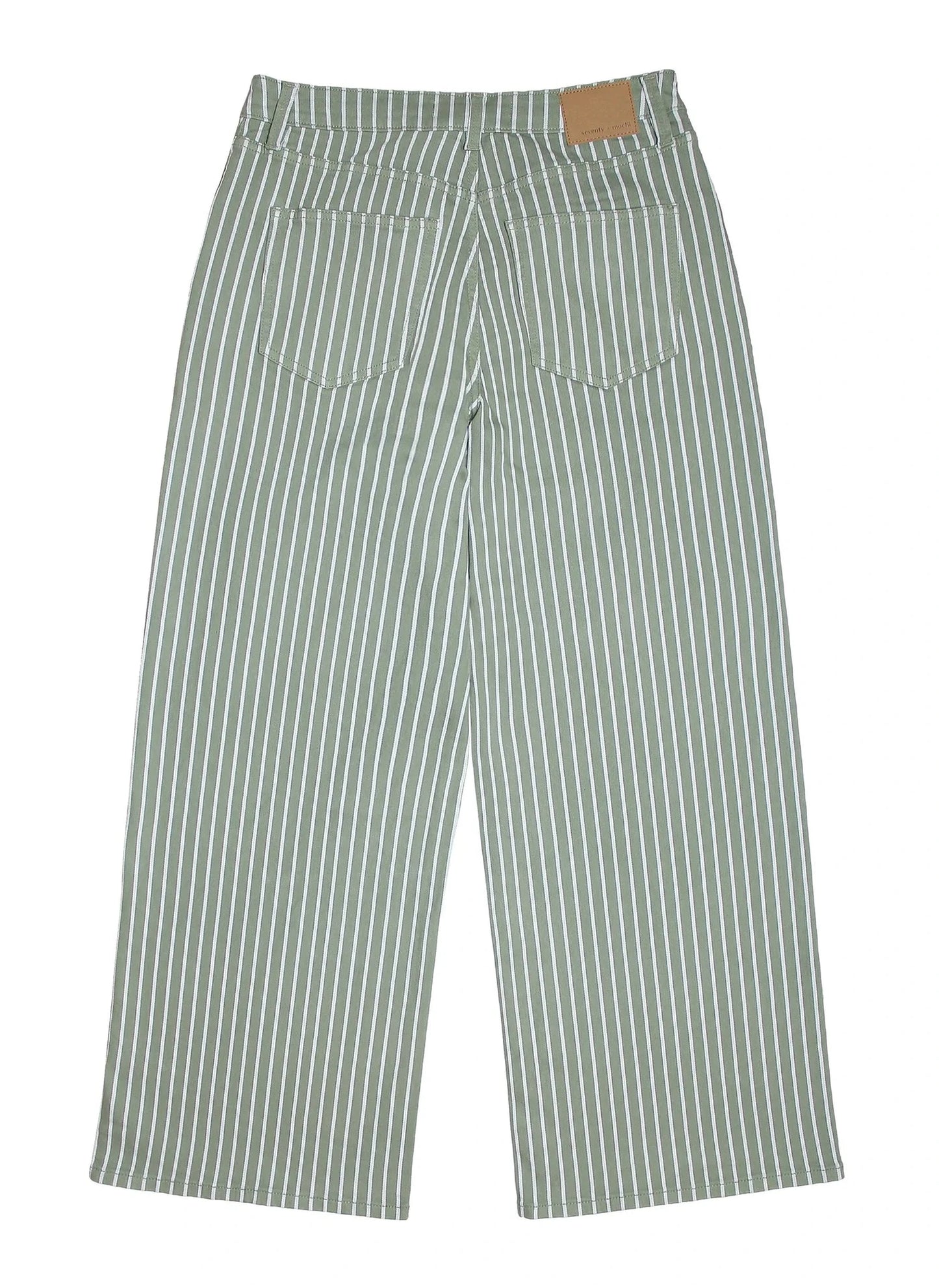 Blake Jean - Vintage Moss Wide Stripe