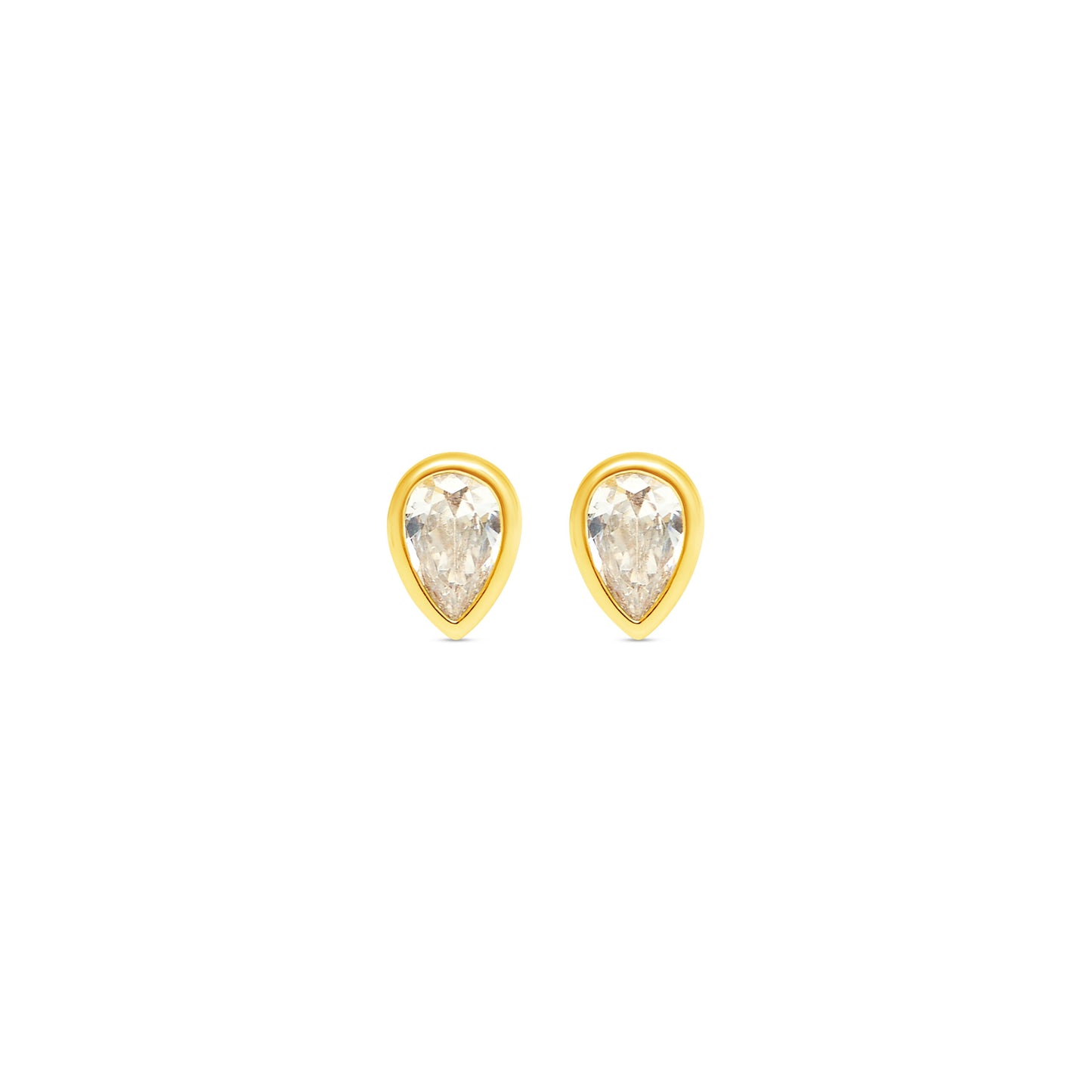 Pear Drop Studs