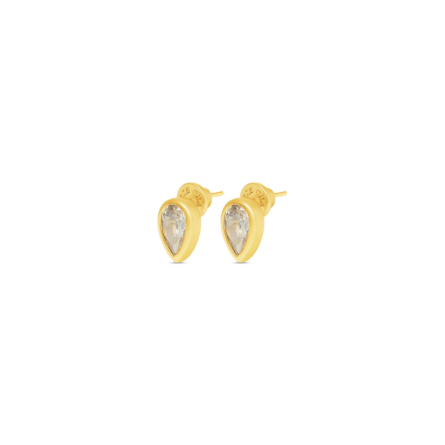 Pear Drop Studs