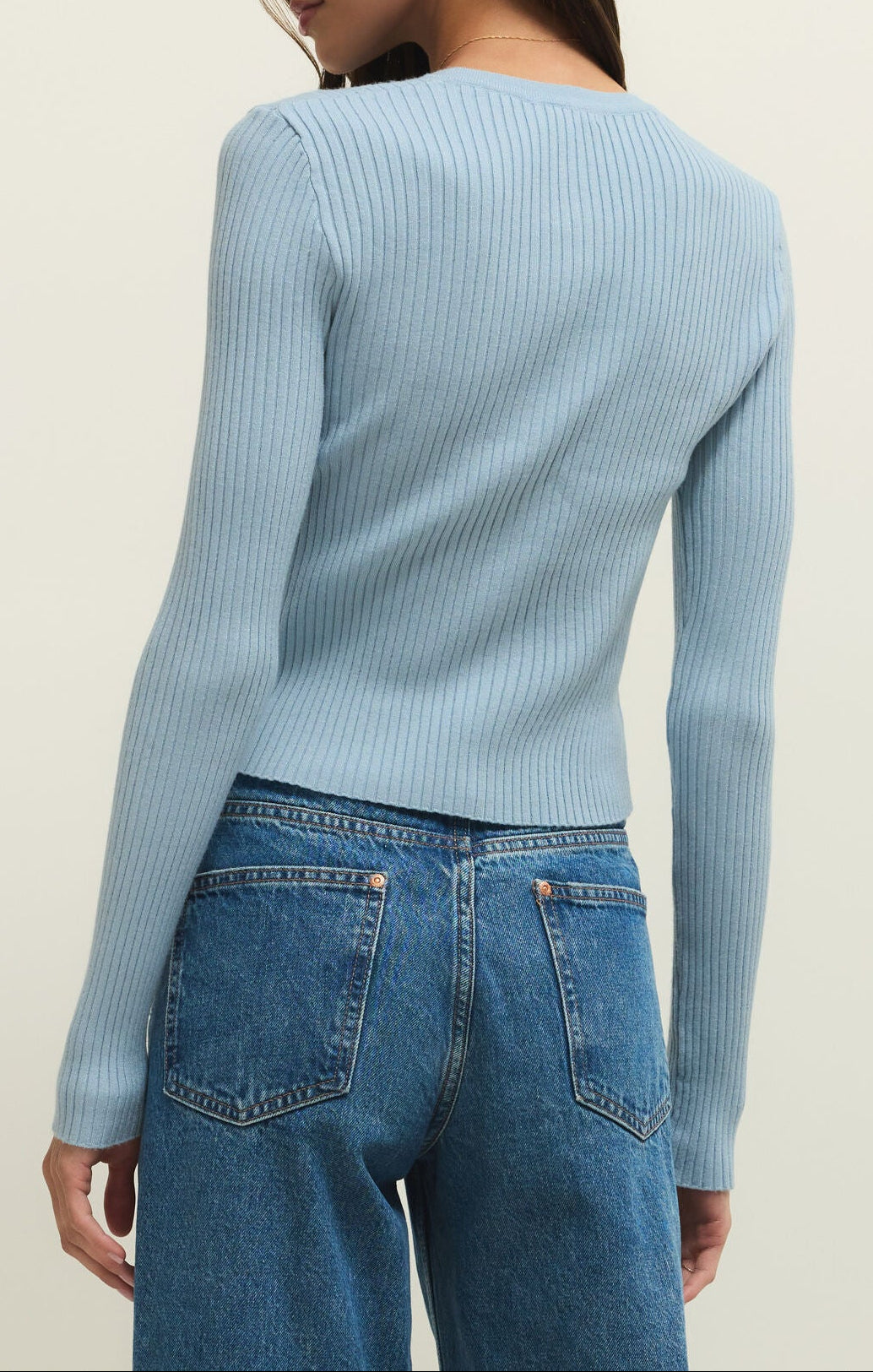 Patrice Rib Cardigan -  Coast