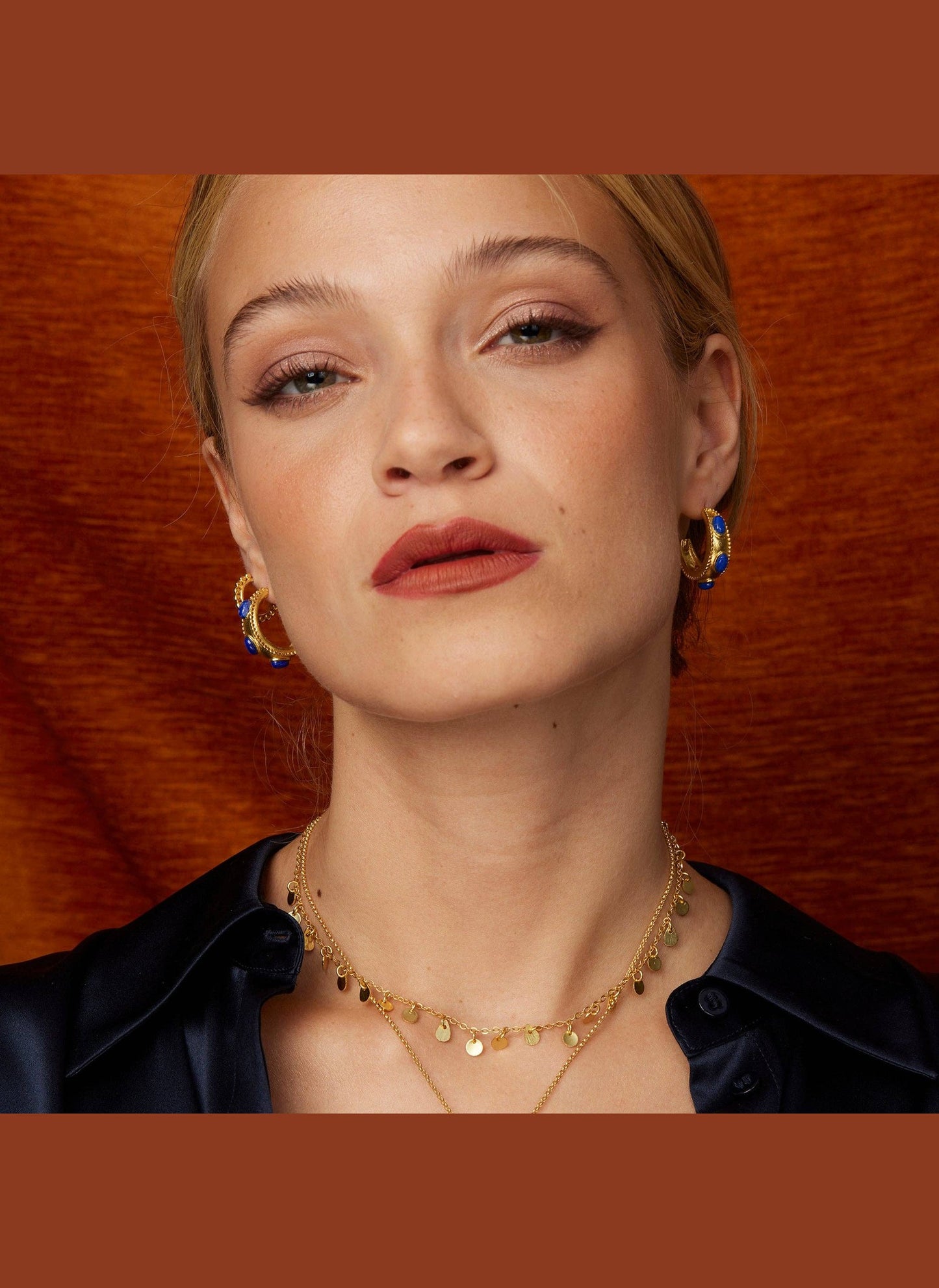 Brooke Gold Choker Necklace