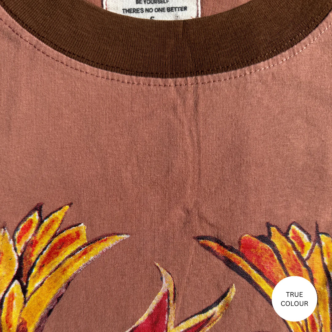 Sabbi Dream Big Brenda Tee - Clay
